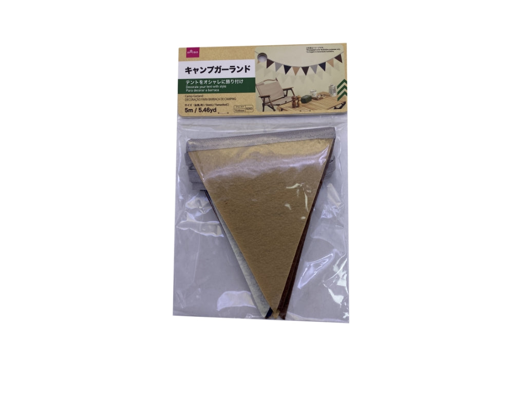 キャンプガーランド（フラッグ） ダイソー(DAISO)