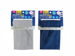 クールフェイスタオル（無地カラー、ＵＶカット、吸水力２倍） ダイソー(DAISO)