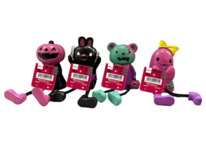 ハロウィン置物（ゆらゆらタイプ、ブラックビビッド） ダイソー(DAISO)