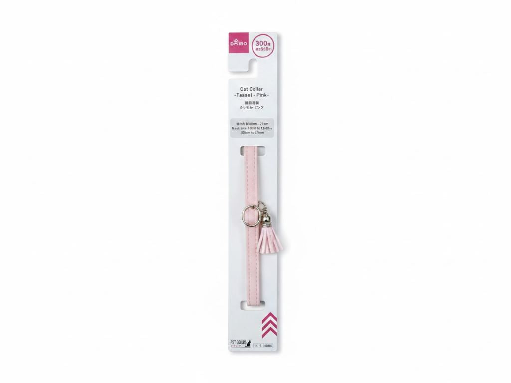 猫用首輪（タッセル、ＰＫ） ダイソー(DAISO)