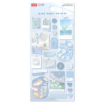 シール（グッドムード、ブルー） ダイソー(DAISO)