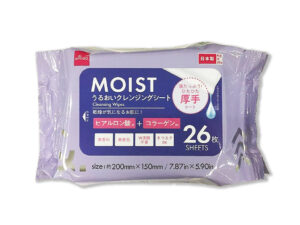 ＆．クレンジングシート（モイスト、２６枚） ダイソー(DAISO)