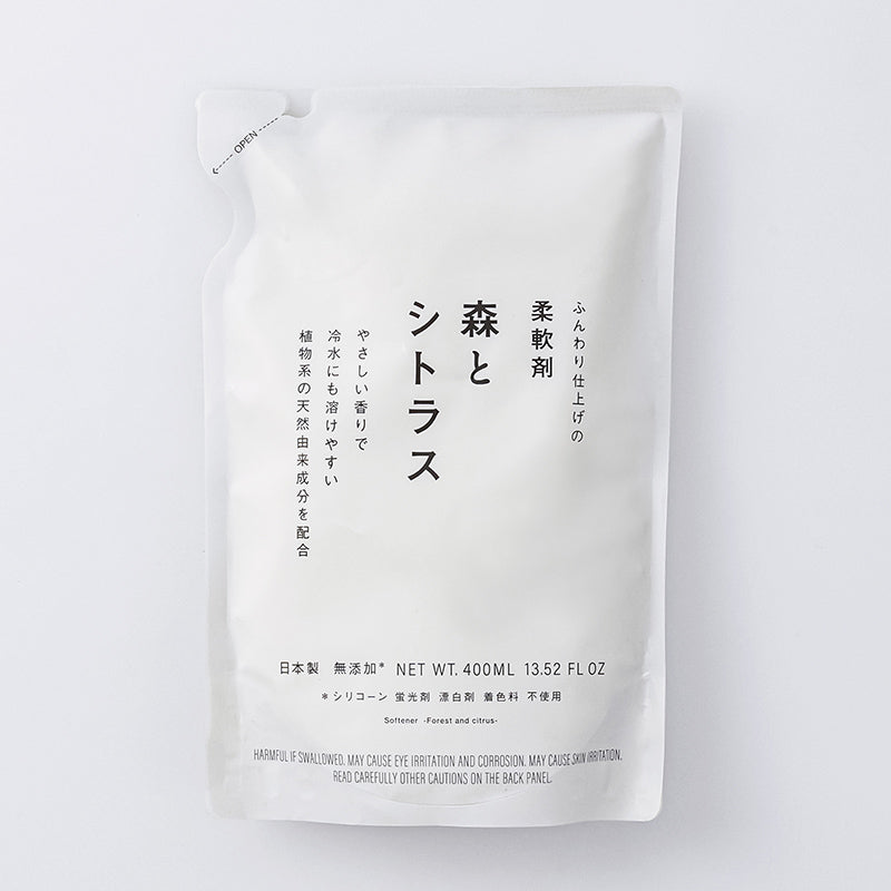 柔軟剤（森とシトラス）４００ｍＬ ダイソー(DAISO)