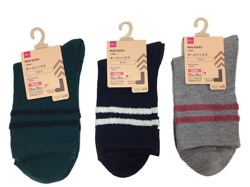 モールソックス（ライン） ダイソー(DAISO)