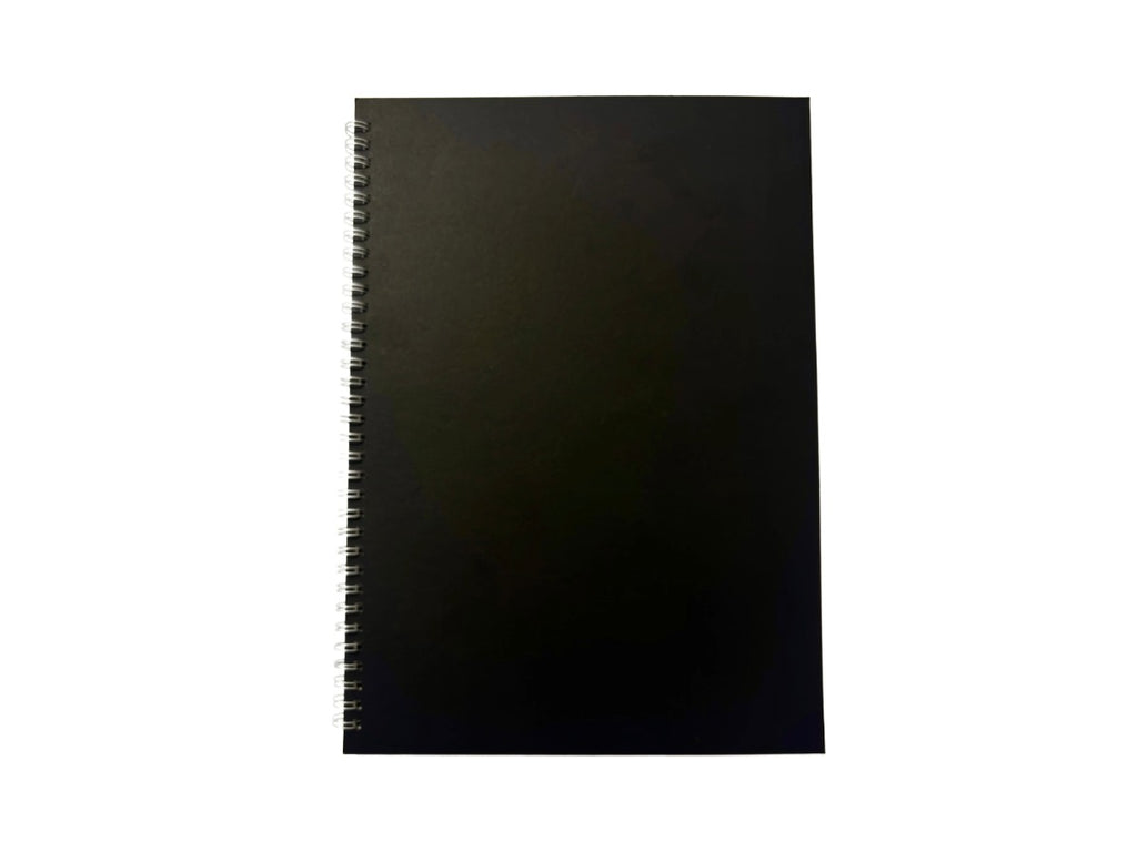 クラフトリングノート（Ａ４、ブラック） ダイソー(DAISO)