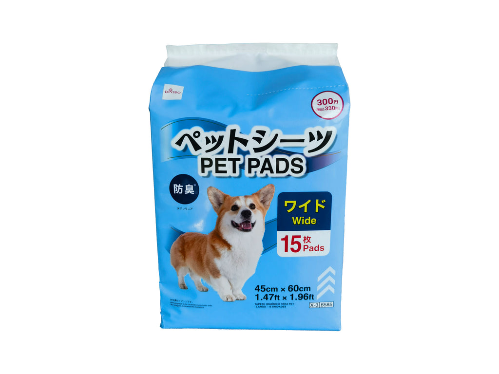 ペットシーツ（防臭、ワイド、１５枚） ダイソー(DAISO)