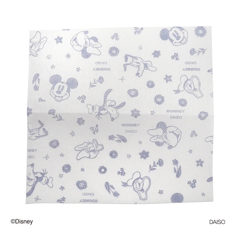 不織布ダスター、２０枚入（ミッキー＆フレンズ）ＦＷ ダイソー(DAISO)