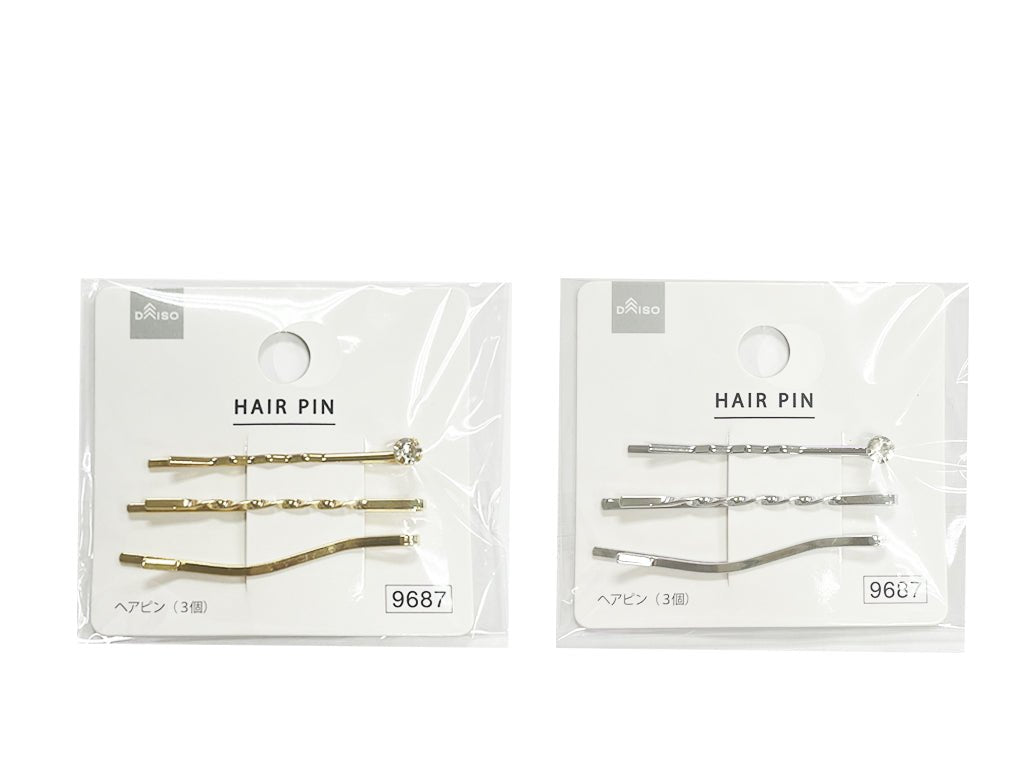 ヘアピン（３個） ダイソー(DAISO)