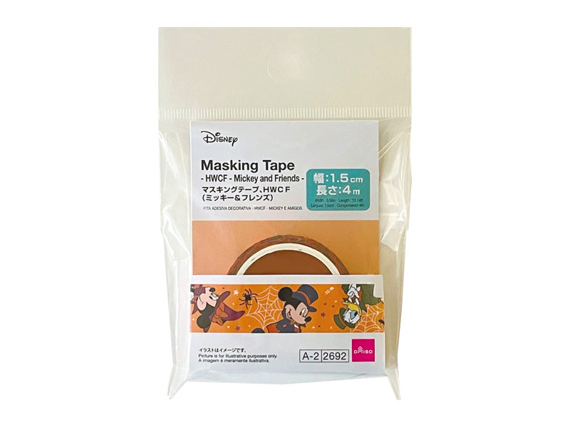マスキングテープ、ＨＷＣＦ（ミッキー＆フレンズ） ダイソー(DAISO)