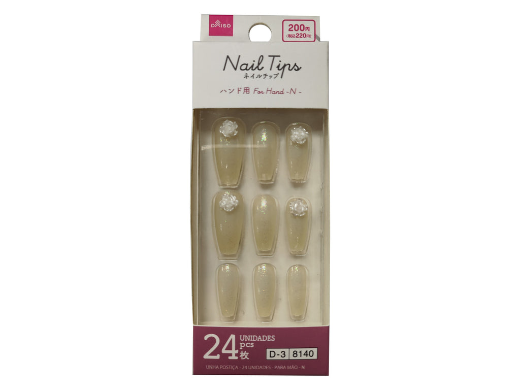 ネイルチップ（２４枚、ハンド用、Ｎ） ダイソー(DAISO)