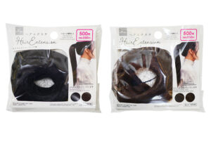 ヘアエクステ（リボンタイプ、ストレート、ベーシックカラー） ダイソー(DAISO)