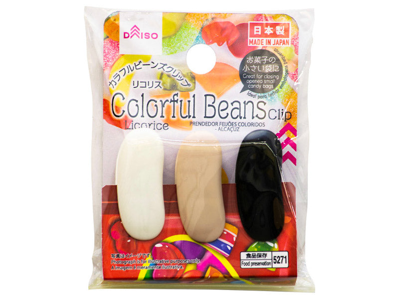 カラフルビーンズクリップ（リコリス） ダイソー(DAISO)