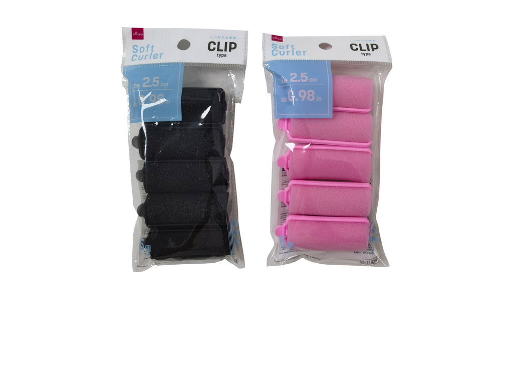 クリップ付ソフトカーラー（５個） ダイソー(DAISO)
