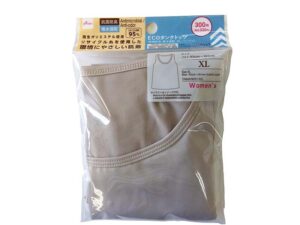 ＥＣＯタンクトップ（抗菌防臭、吸水速乾、ＸＬ、ベージュ） ダイソー(DAISO)