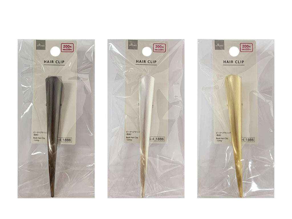 ビークヘアクリップ（長め） ダイソー(DAISO)