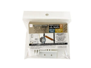 つっぱり棒収納（棚受け、奥行１２ｃｍー１５ｃｍ対応） ダイソー(DAISO)