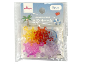 マリンチャーム（舵輪、ミックス、５個） ダイソー(DAISO)