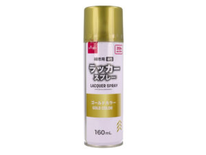 ラッカースプレー（ゴールドカラー） ダイソー(DAISO)