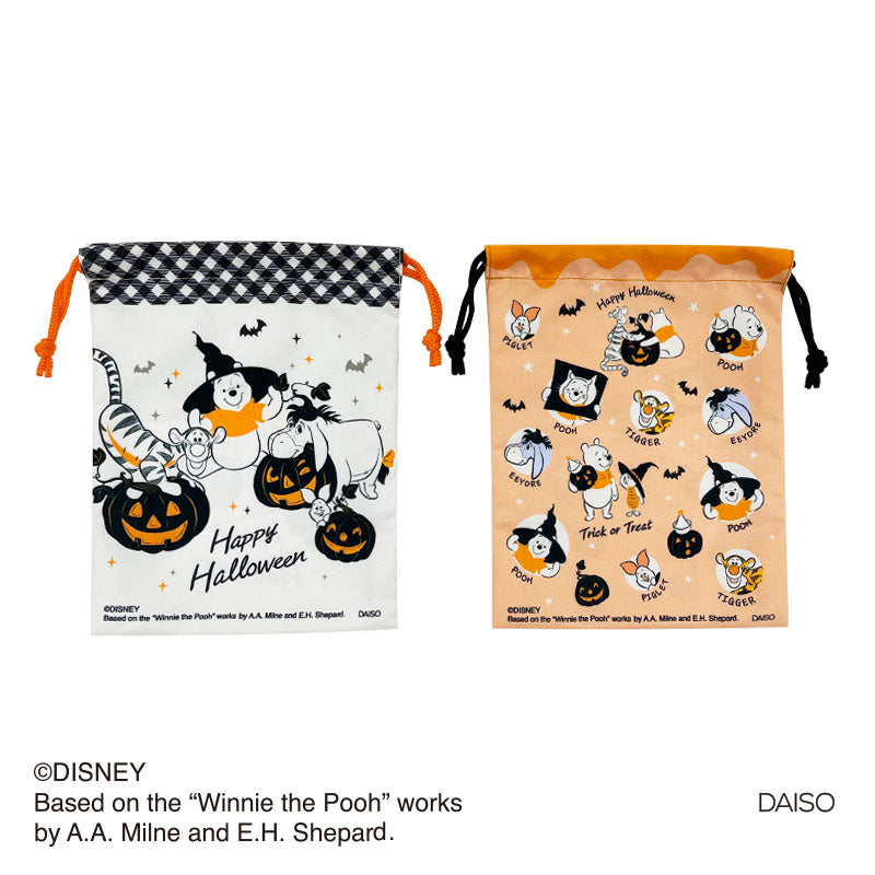 きんちゃく袋、ハロウィンＣＤ（くまのプーさん） ダイソー(DAISO)