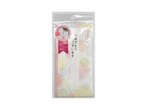 彩り金封（水玉柄） ダイソー(DAISO)
