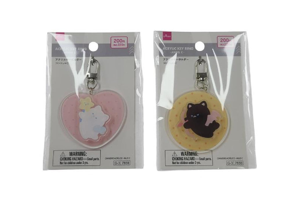 アクリルキーホルダー（エンジェルＣ） ダイソー(DAISO)