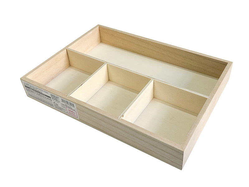 インテリア収納ボックス（４マス） ダイソー(DAISO)