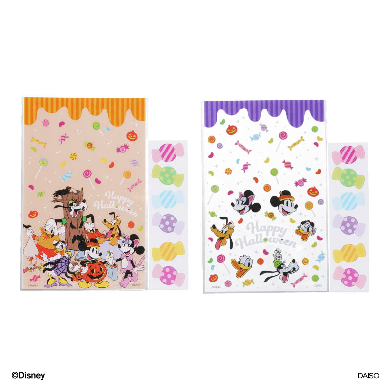 クリアバッグ、６枚、ＨＷＣＦ（ミッキー＆フレンズ） ダイソー(DAISO)