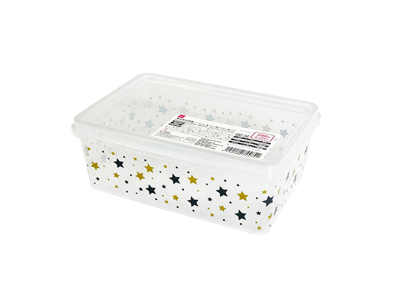 食品保存容器（プリント付） ダイソー(DAISO)