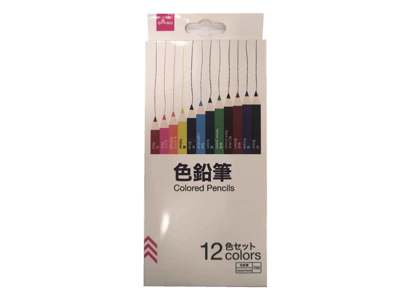 色鉛筆（１２色セット） ダイソー(DAISO)