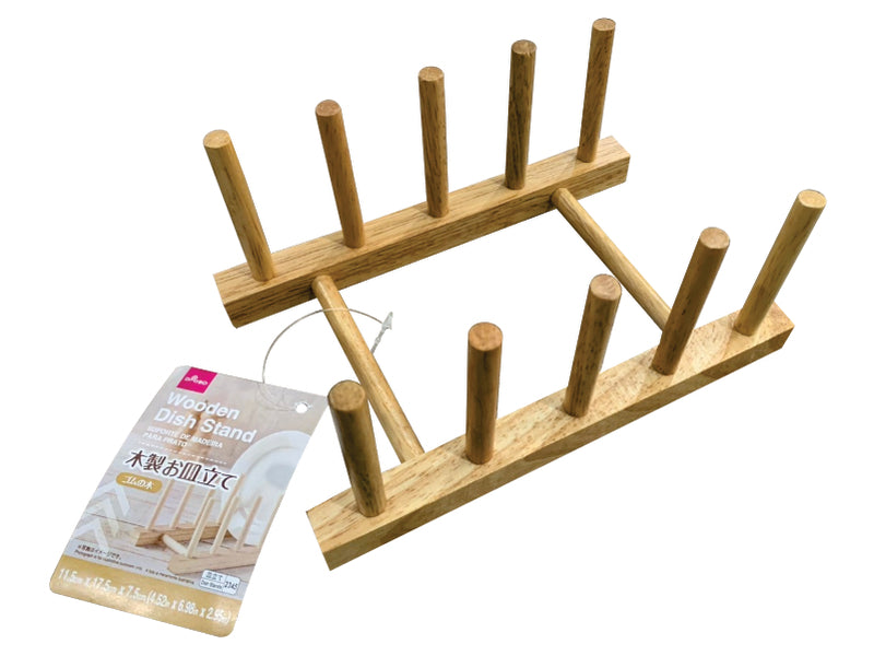 木製お皿立て ダイソー(DAISO)