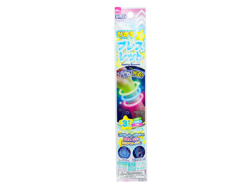 光るブレスレット（３本、アソート１） ダイソー(DAISO)