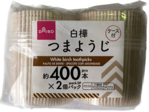 白樺楊枝（４００本２個セット） ダイソー(DAISO)