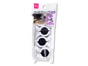 コードクリップ（４個） ダイソー(DAISO)