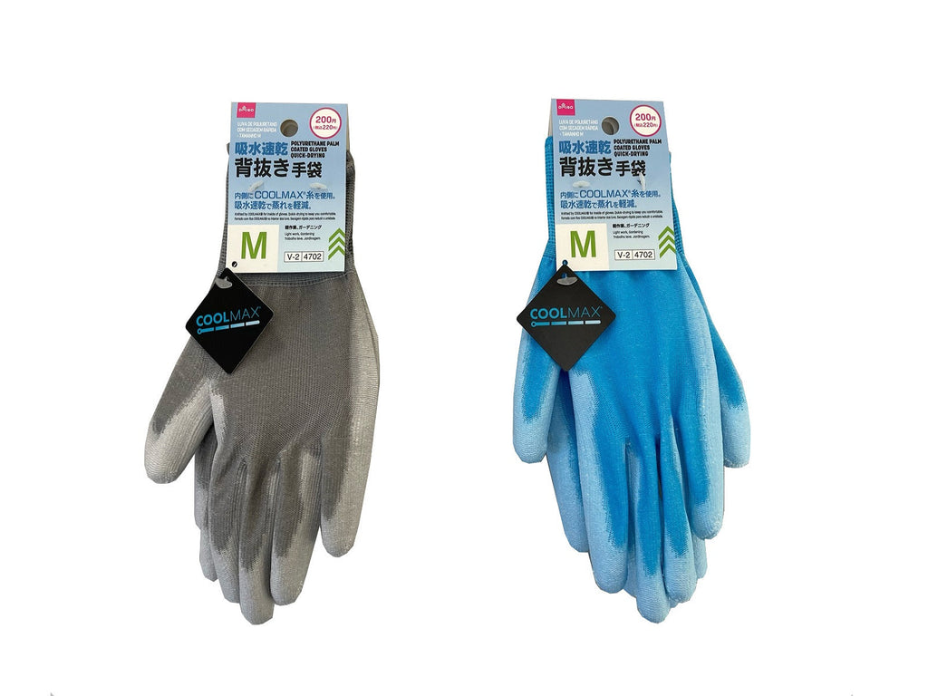 吸水速乾背抜き手袋（Ｍ） ダイソー(DAISO)