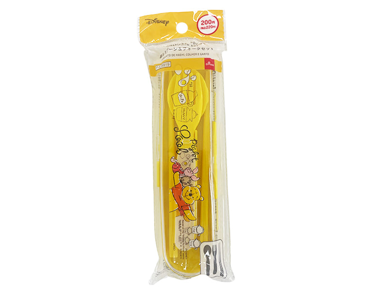 箸＆スプーン＆フォークセット（くまのプーさん）ＤＣ１０ ダイソー(DAISO)