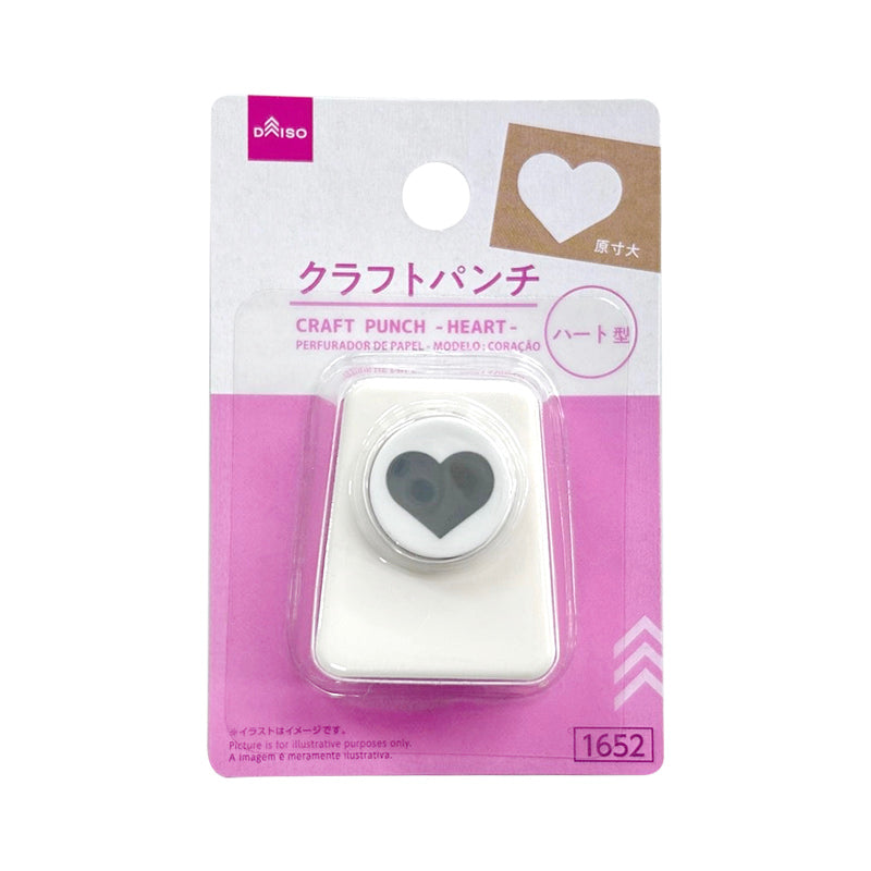 クラフトパンチ（ハート型） ダイソー(DAISO)