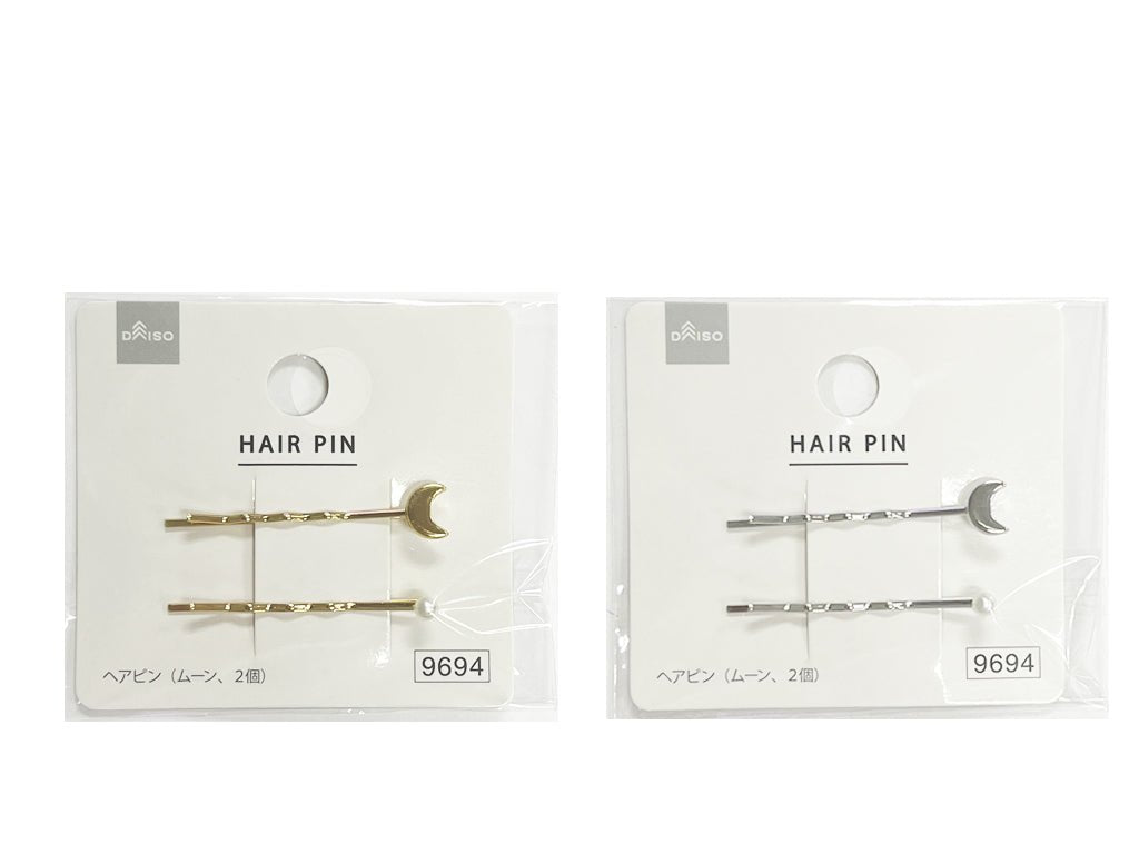 ヘアピン（ムーン、２個） ダイソー(DAISO)