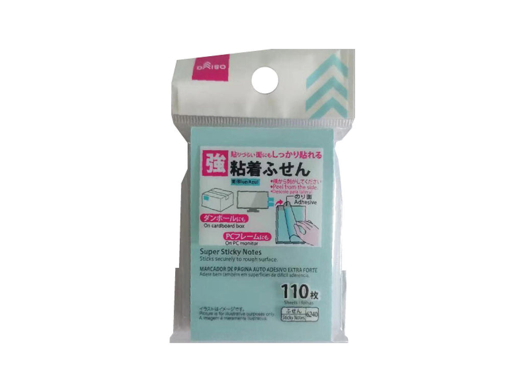 強粘着ふせん（青） ダイソー(DAISO)