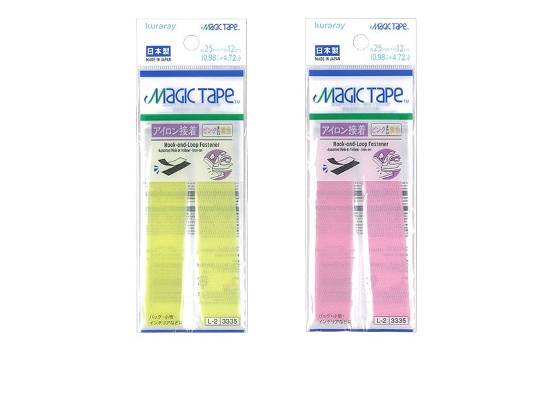 ＭＡＧＩＣ ＴＡＰＥ（ＴＭ）（ピンク・黄色アソート、アイロン接着） ダイソー(DAISO)