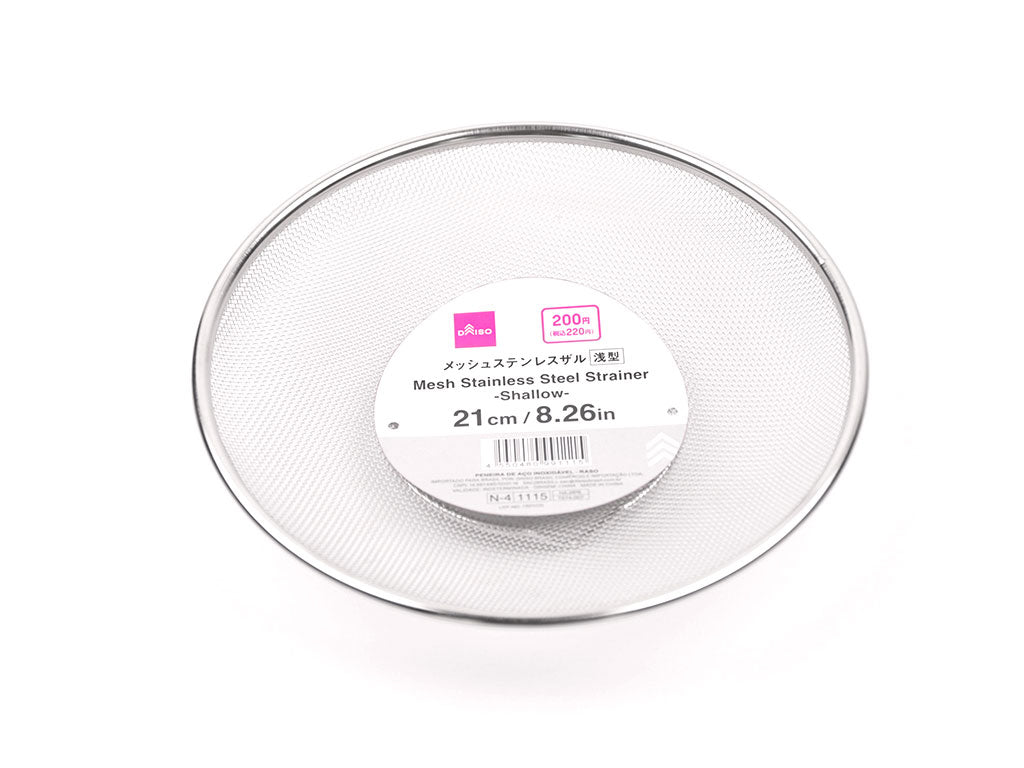 メッシュステンレスザル（浅型） ダイソー(DAISO)