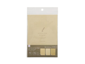 Ａ５レターパッド（ブラウン） ダイソー(DAISO)