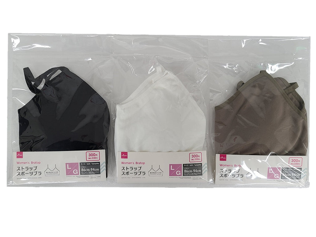 スポーツブラ（ストラップ、Ｌ） ダイソー(DAISO)