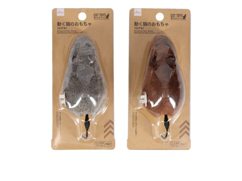 動く猫のおもちゃ（ねずみ） ダイソー(DAISO)