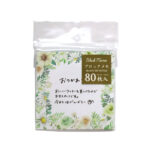 ブロックメモ（ボタニカル、ホワイト、８０枚） ダイソー(DAISO)