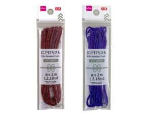 江戸打ちひも（ラメ、紫、臙脂） ダイソー(DAISO)