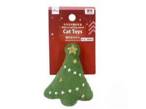 猫のおもちゃ（クリスマスツリー） ダイソー(DAISO)