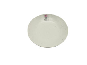 軽量丸皿（粉引） ダイソー(DAISO)