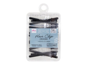 ヘアクリップ（クロス、５個） ダイソー(DAISO)
