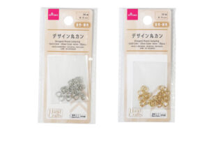 デザイン丸カン（金色、銀色、３０個） ダイソー(DAISO)