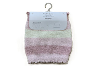 ふわふわ腹巻（ボーダー、ＰＫ） ダイソー(DAISO)
